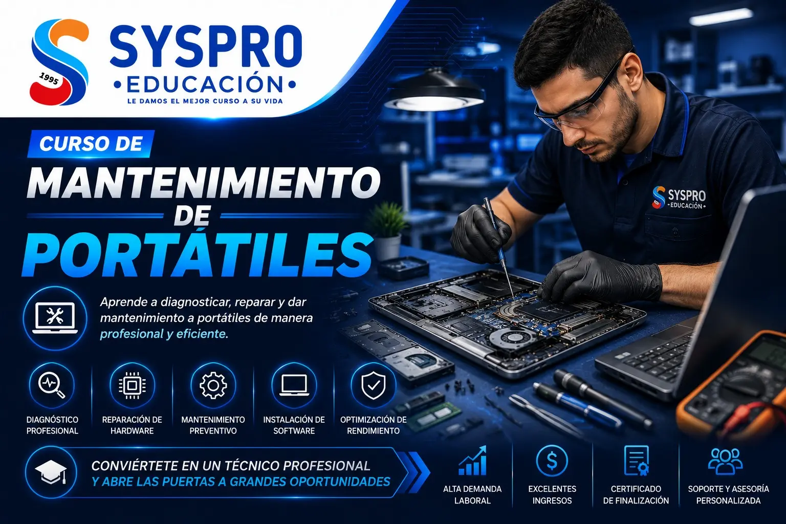 Curso de Actualización en Mantenimiento de Computadores-syspro
